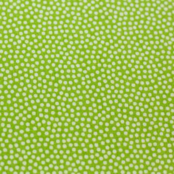 Baumwolle Dotty Kiwi/Weiß by Swafing